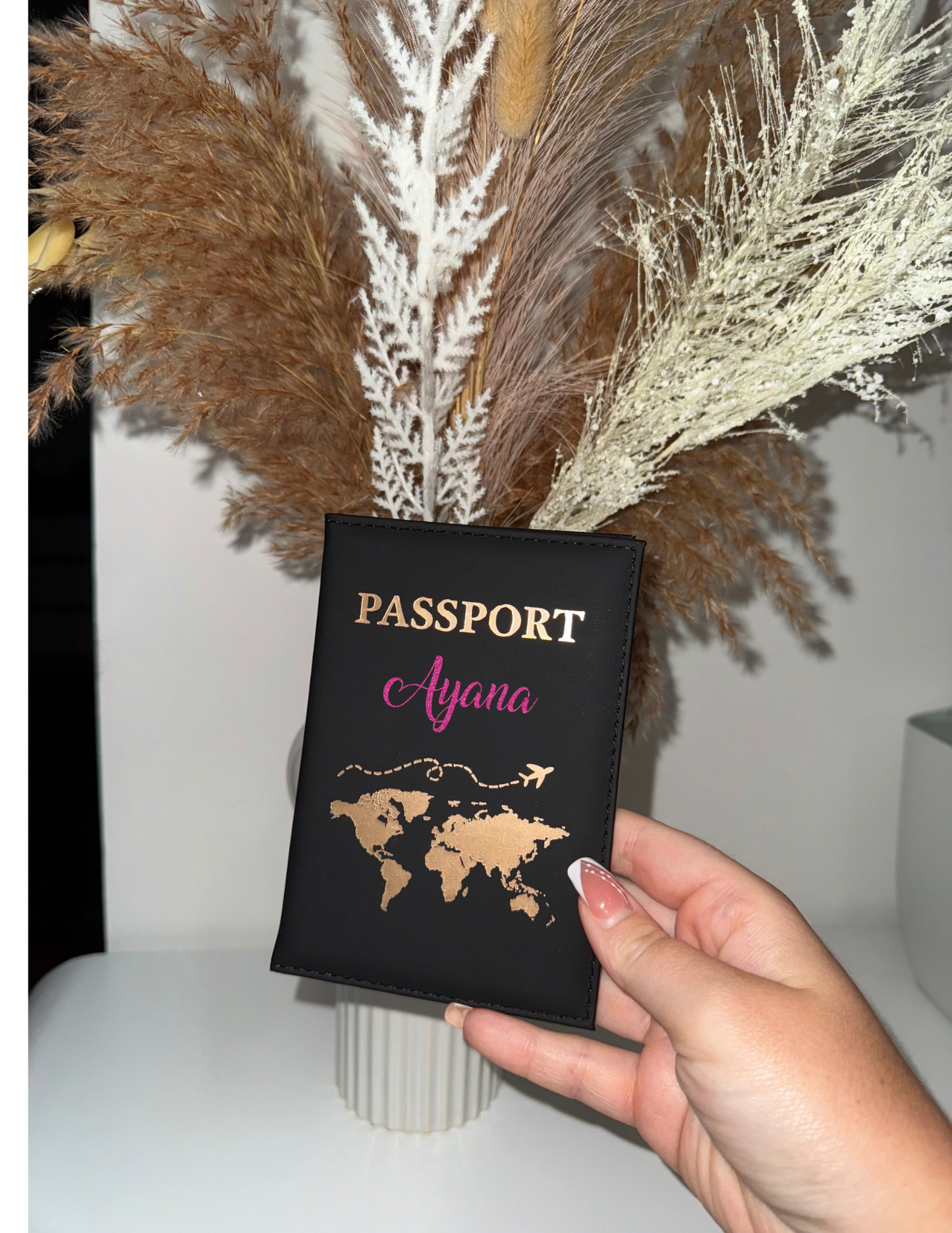 Protège-passeport personnalisé