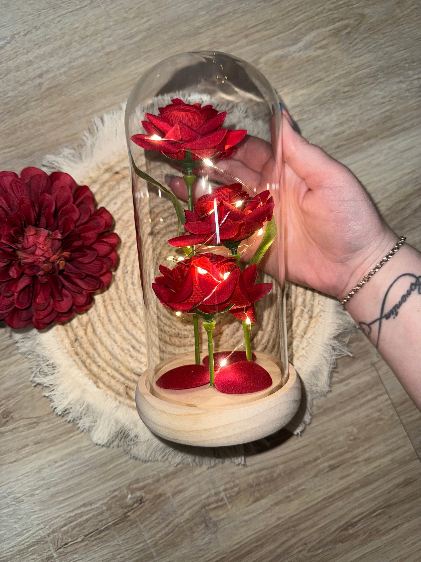 Rose Eternel personnalisée