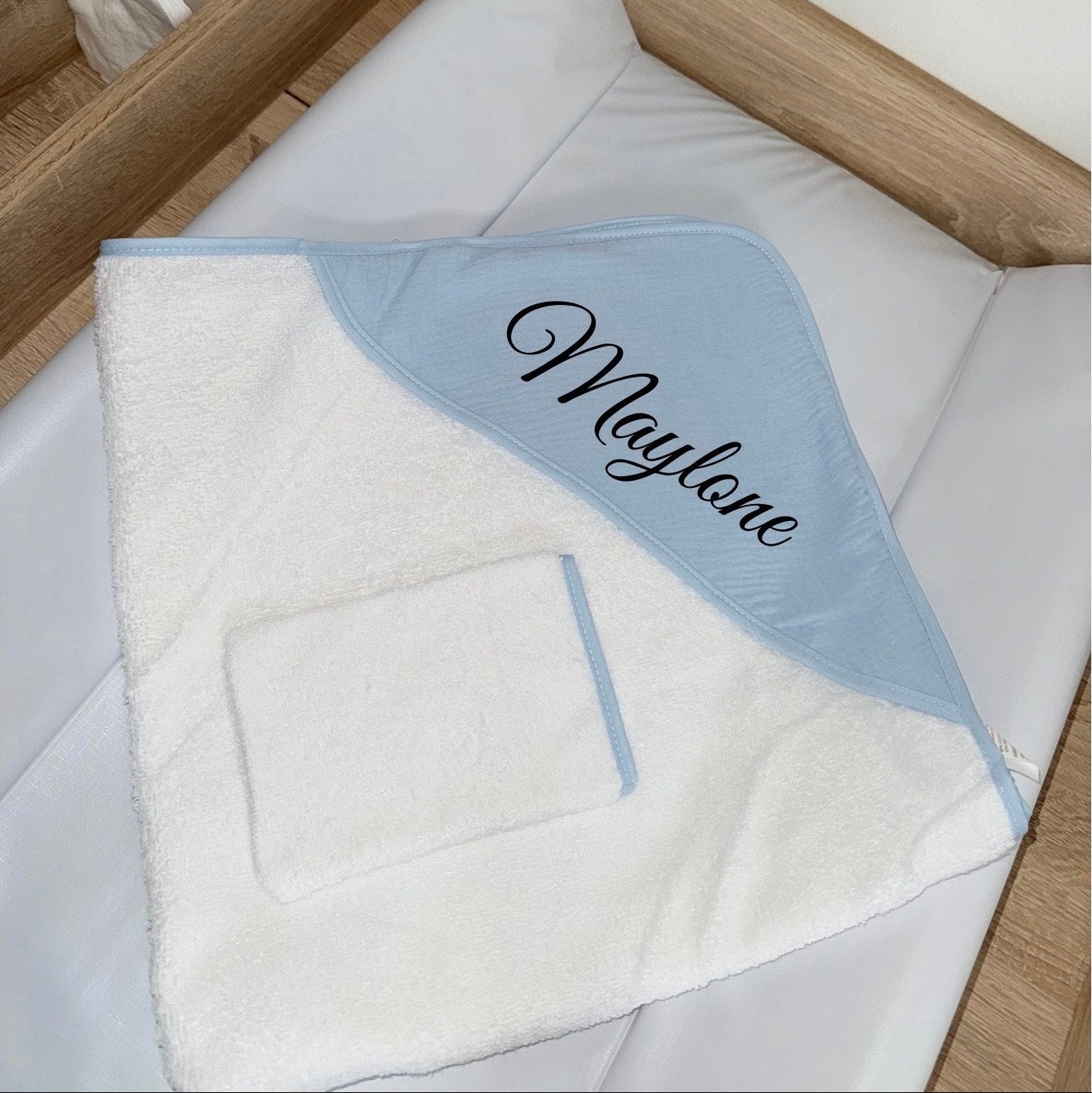 Cape de bain personnalisé