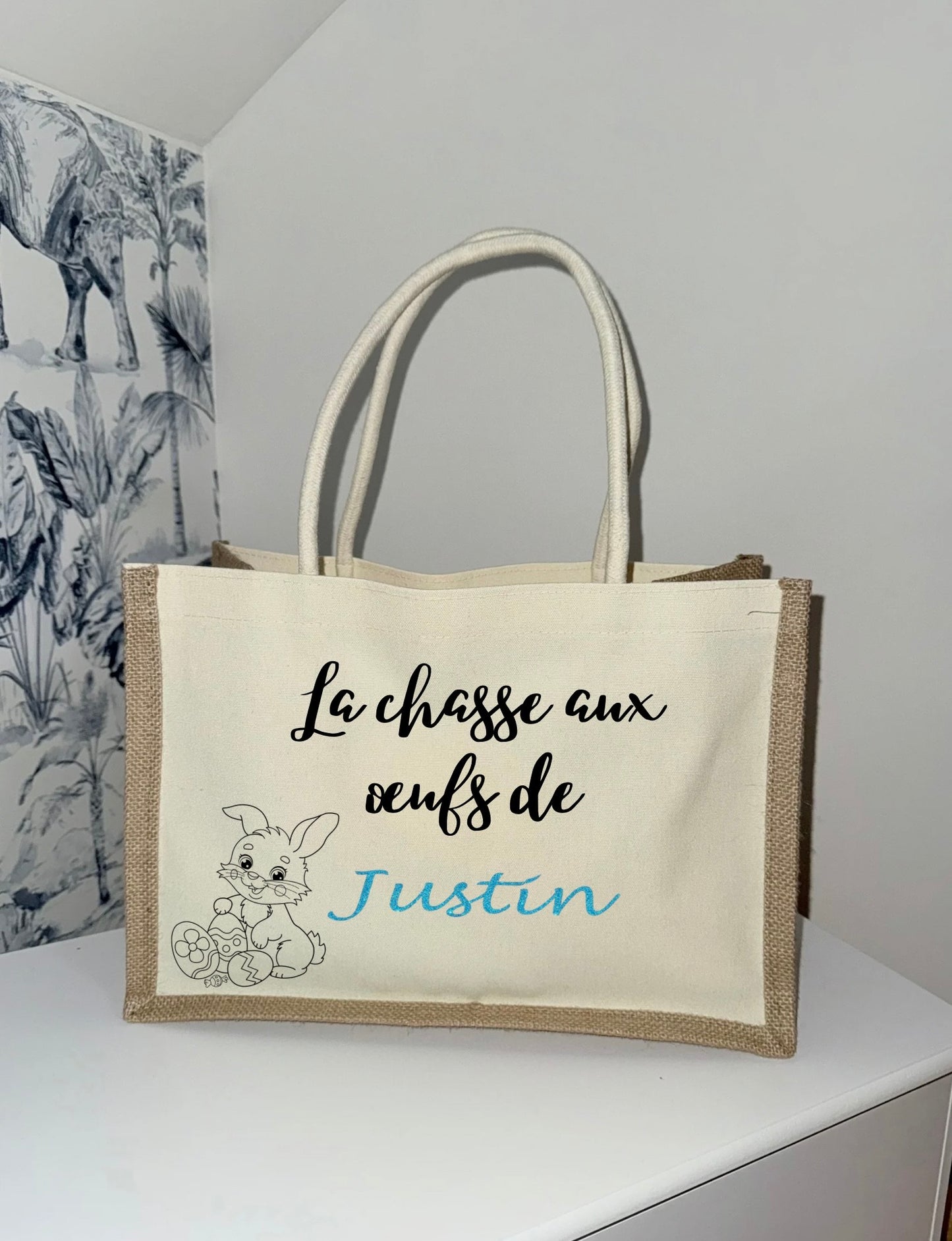 Sac de Pâques personnalisé