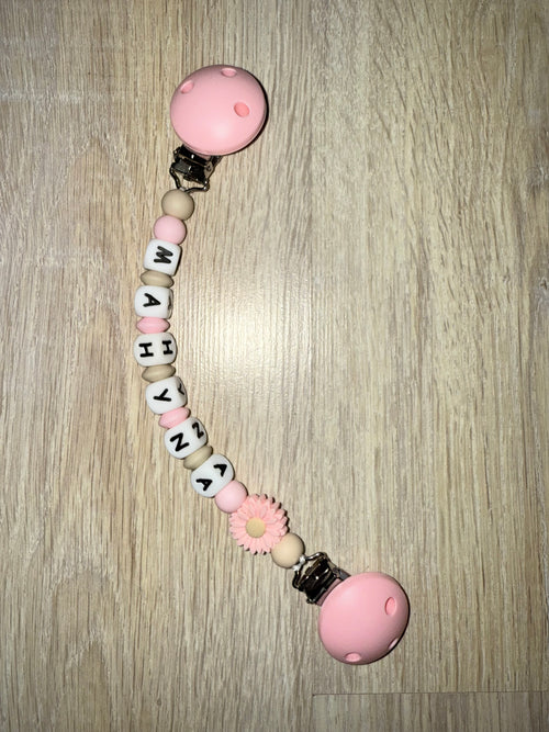 Attache doudou personnalisé