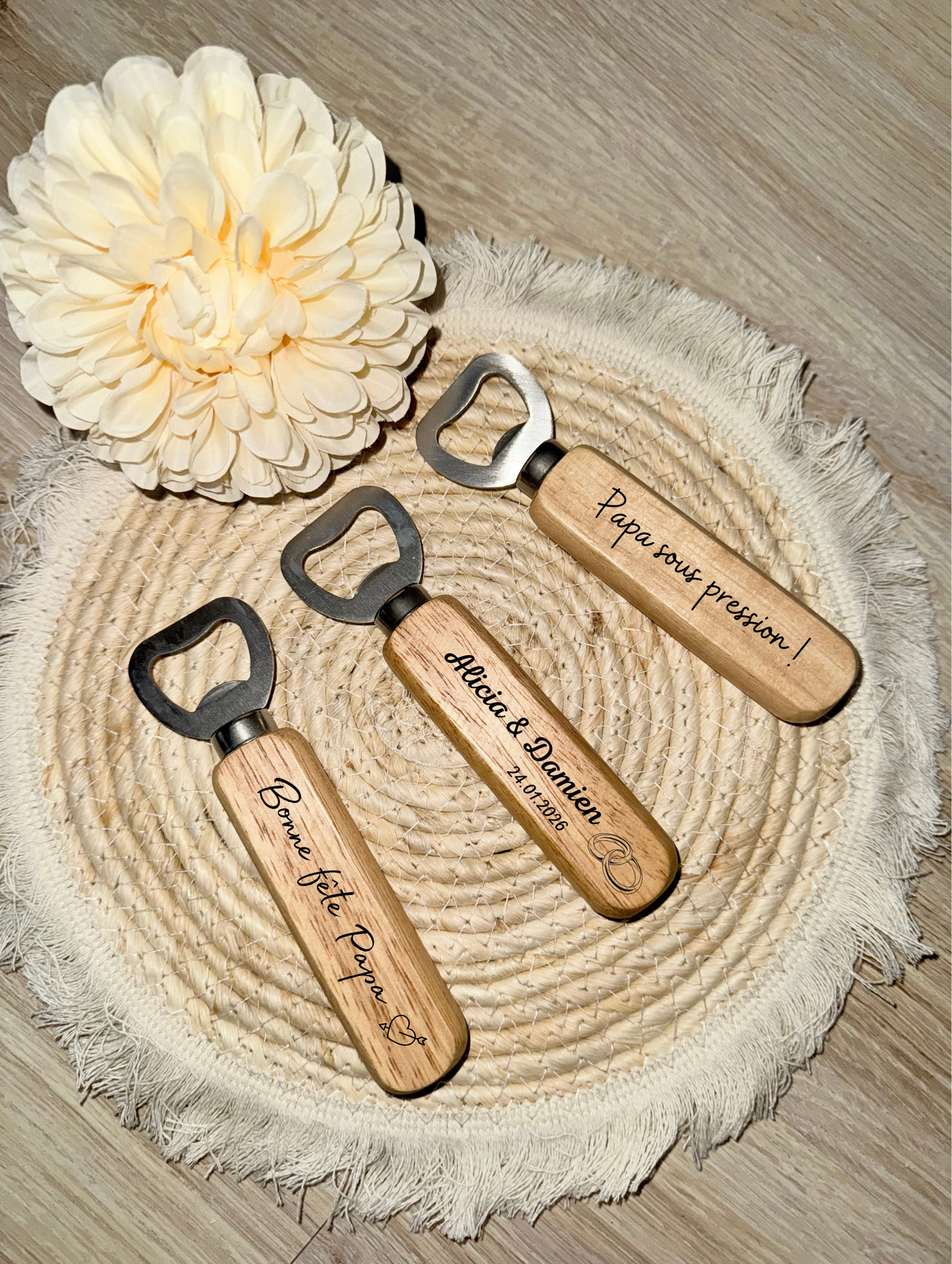Décapsuleur en bois