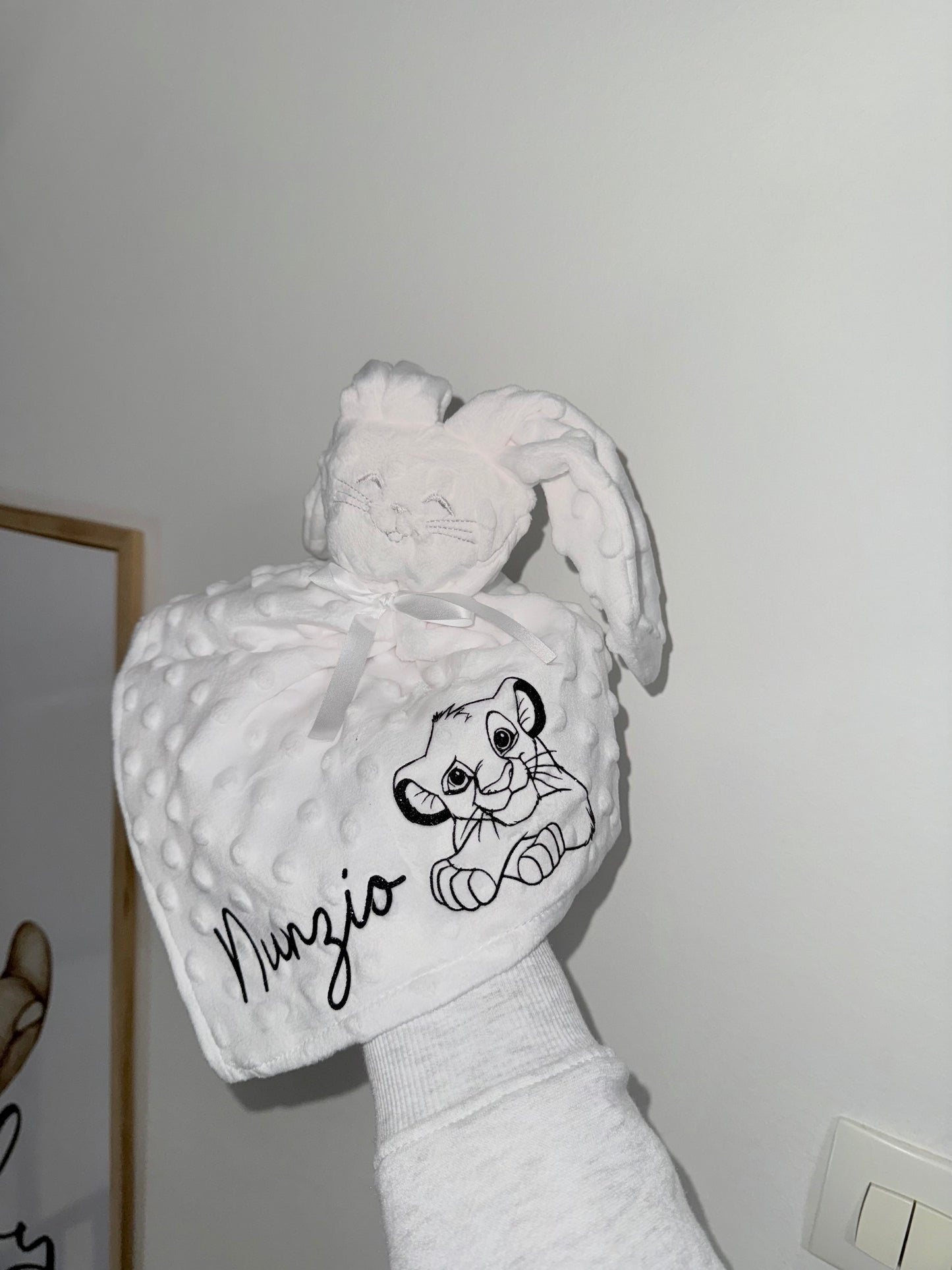 Doudou minky personnalisé