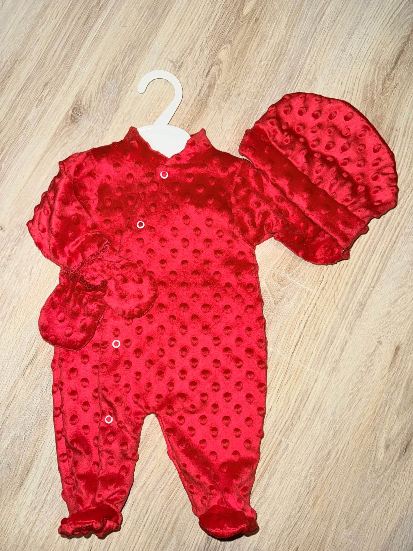Ensemble 3 Pièces minky personnalisable