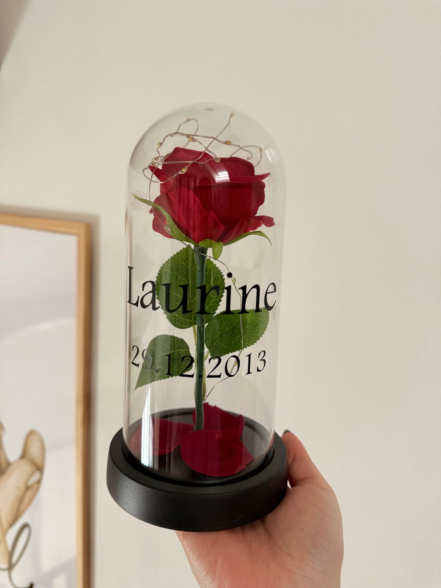 Rose Eternel personnalisée