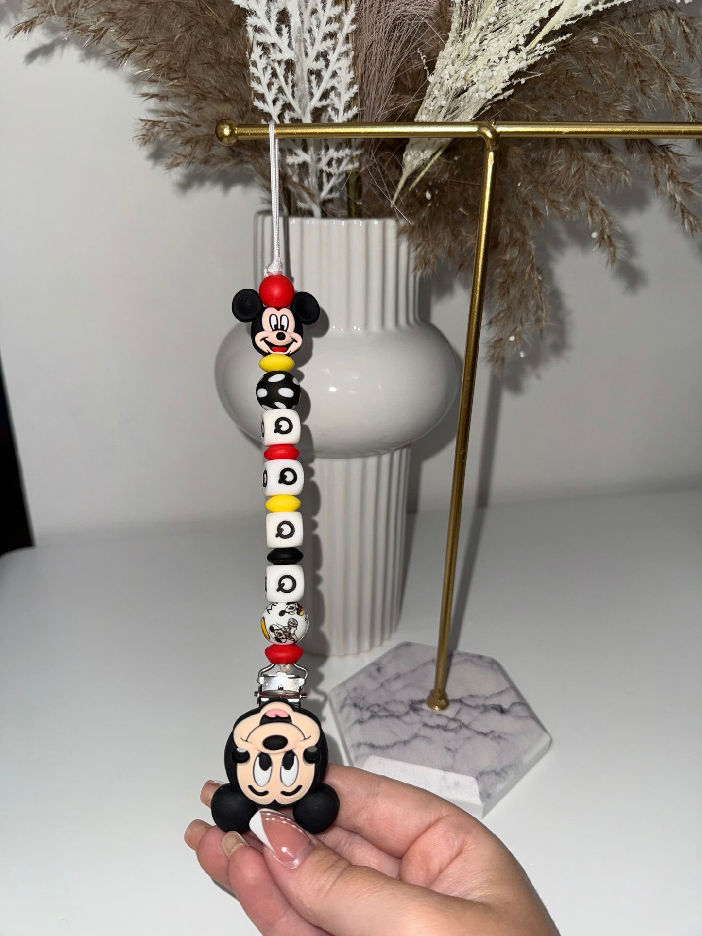Attache tétine personnalisée