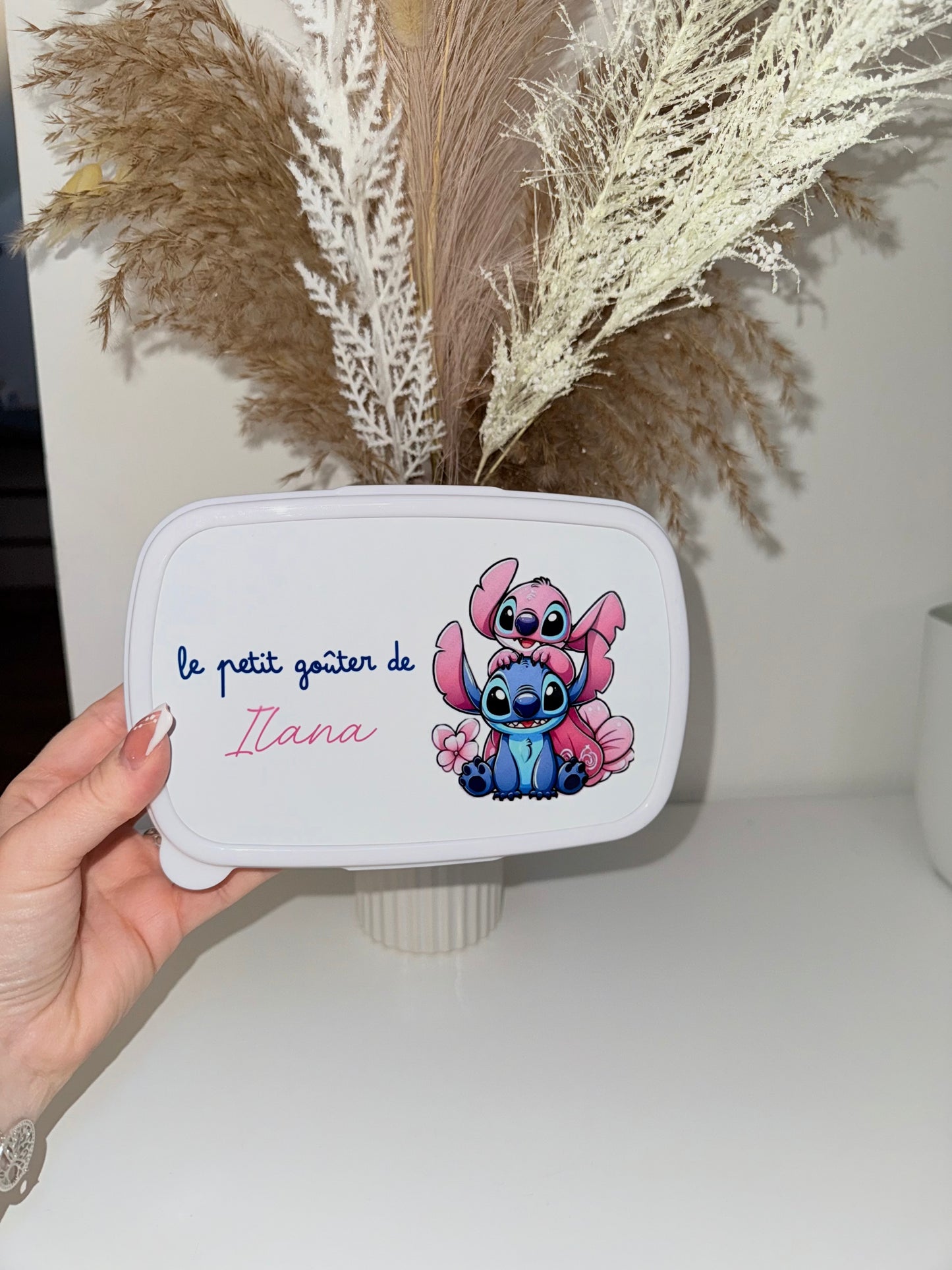 Boîte à goûter « Stitch&Angel »