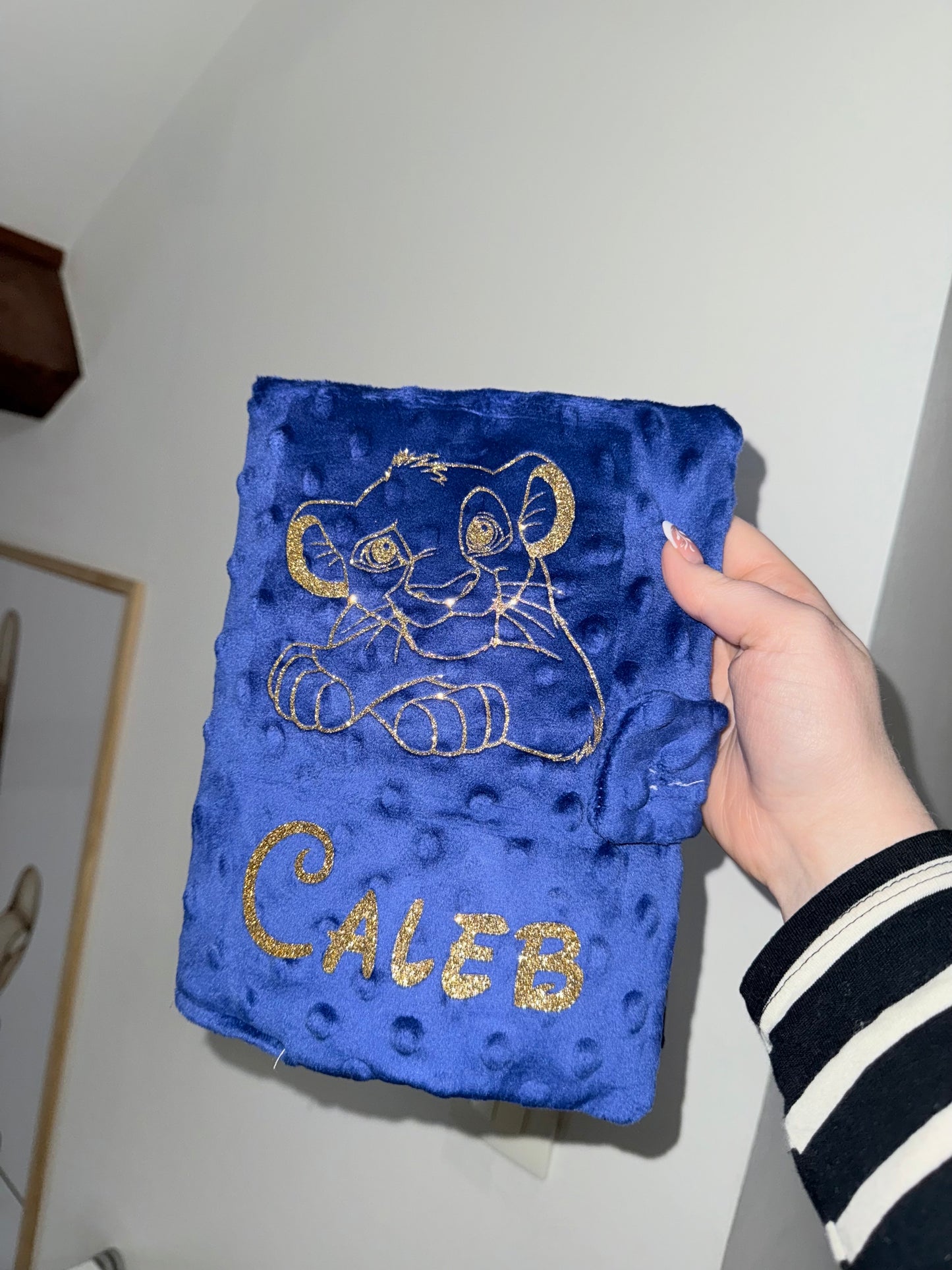 Protège carnet de santé - Minky