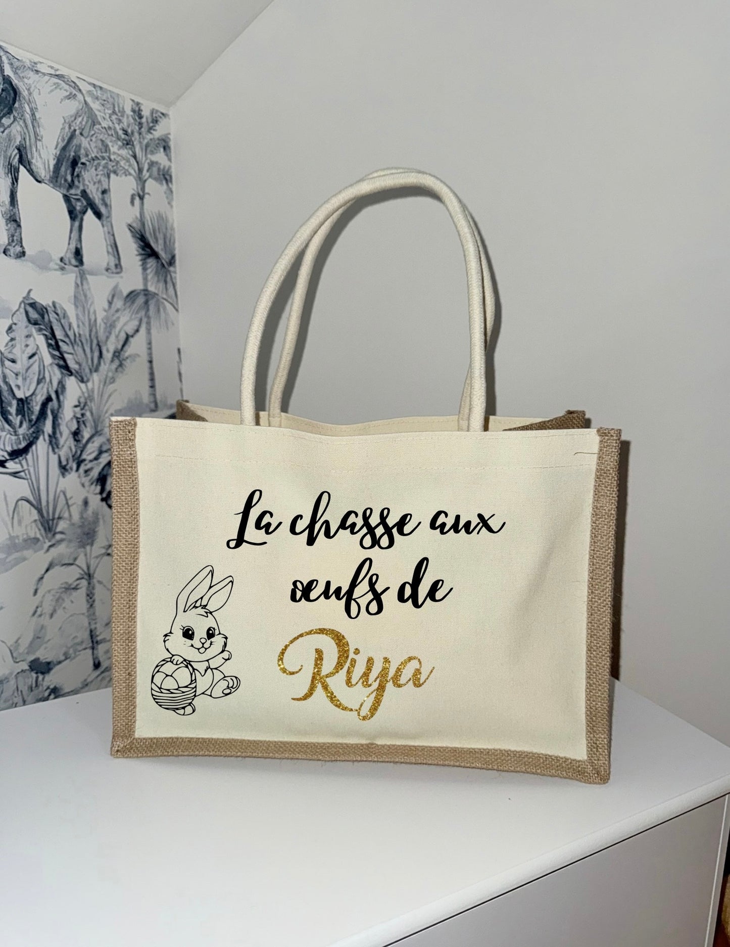 Sac en jute - Pâques