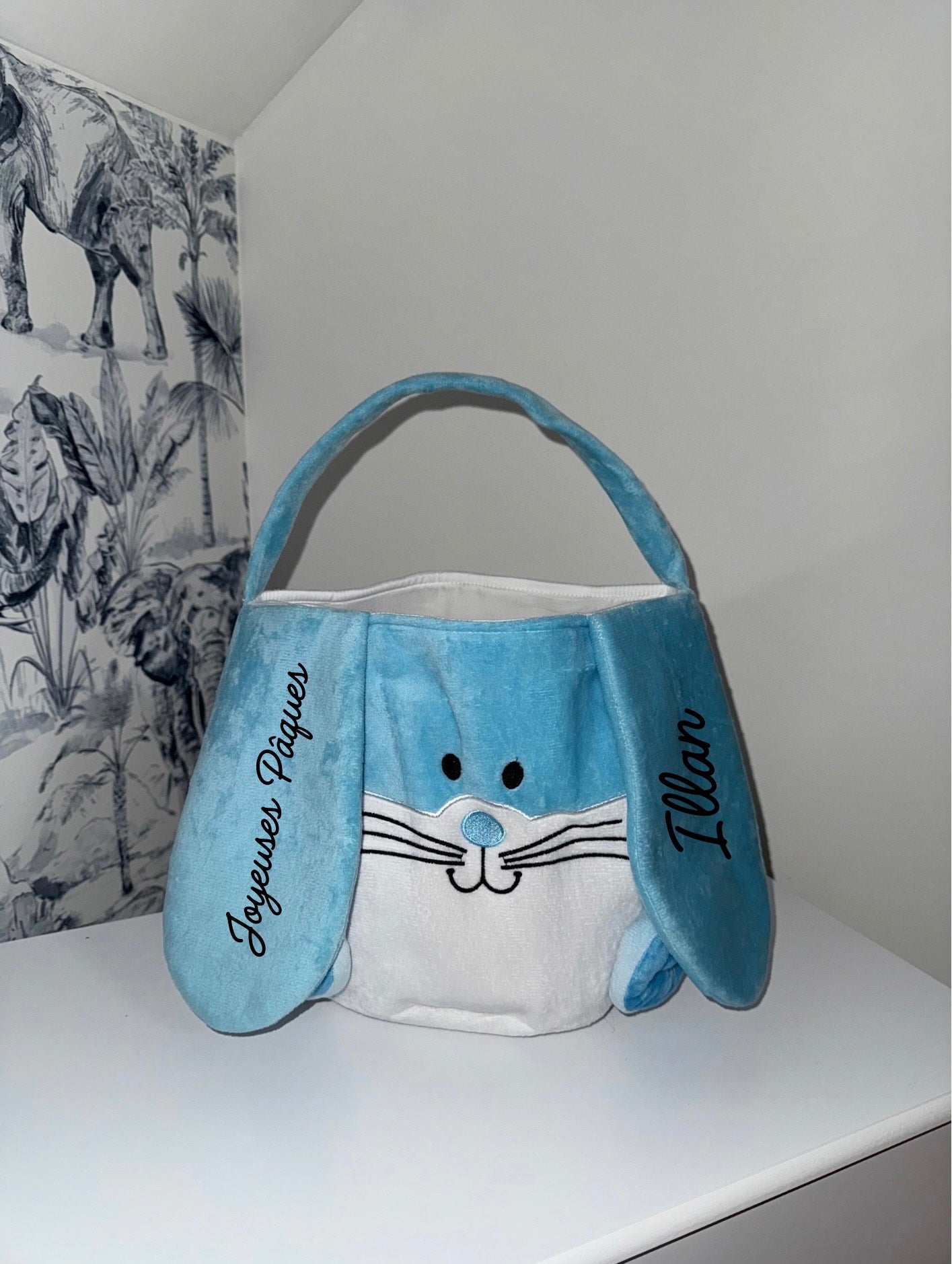 Panier de Pâques personnalisé