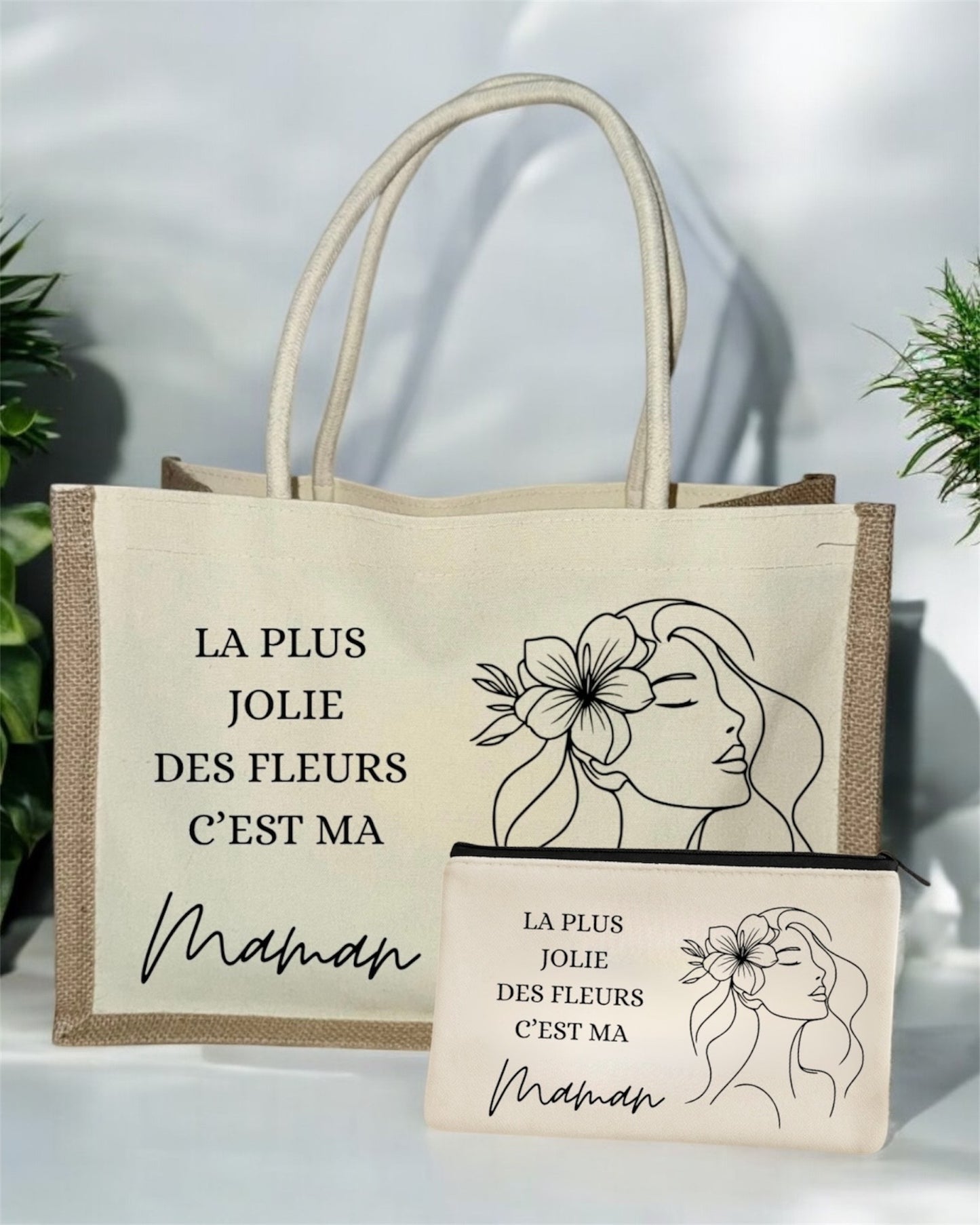Coffret Maman : Sac personnalisé + Trousse