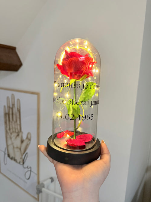 Rose Eternel personnalisée