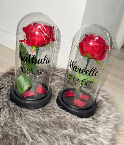 Rose Eternel personnalisée