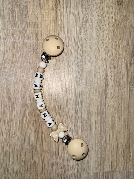 Attache doudou personnalisé