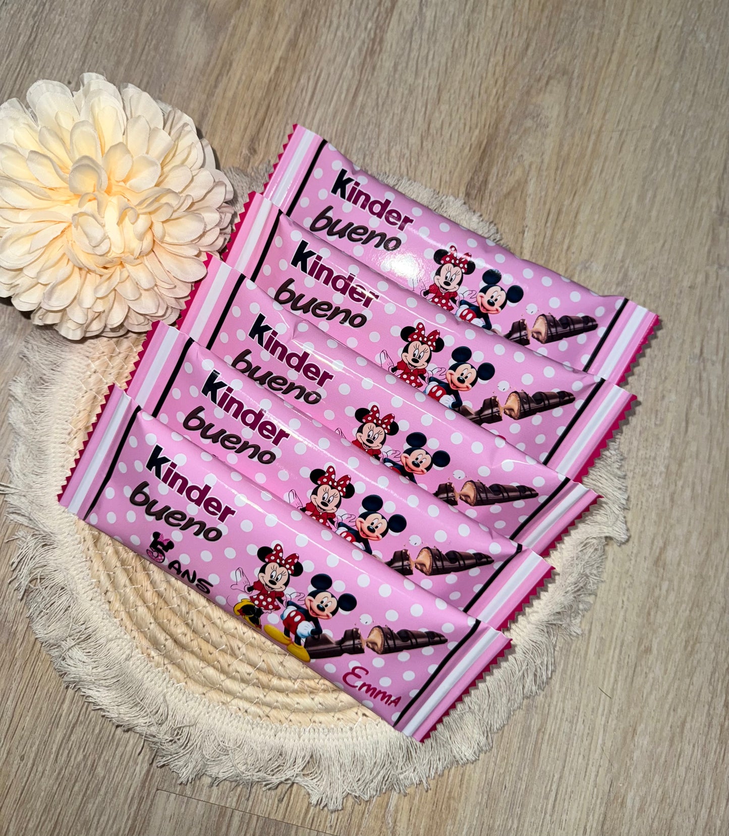 Emballages personnalisés pour gourmandises (Kinder, M&M’s, Fruit Shoot…)