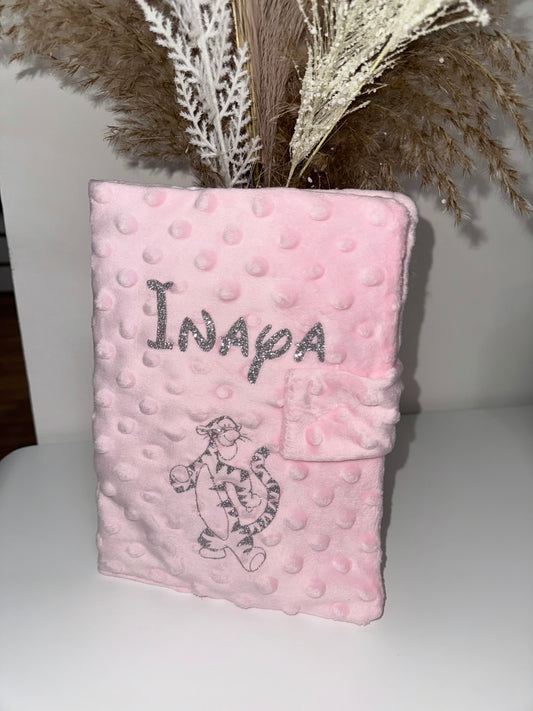 Protège carnet de santé - Minky