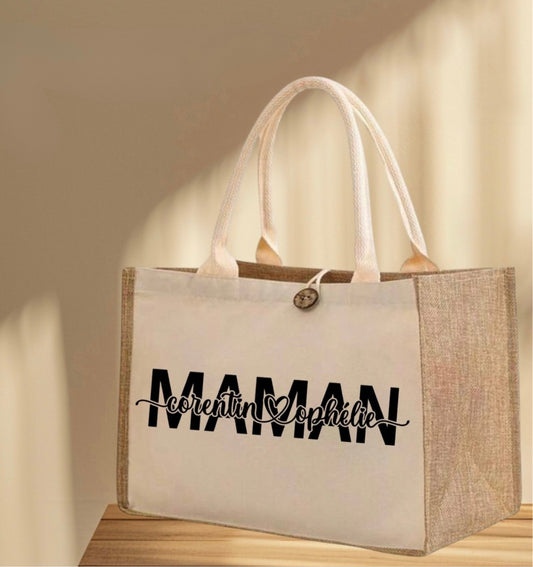 Sac personnalisé "MAMAN"
