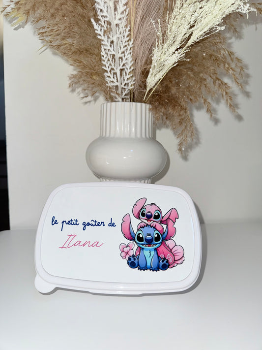 Boîte à goûter « Stitch&Angel »
